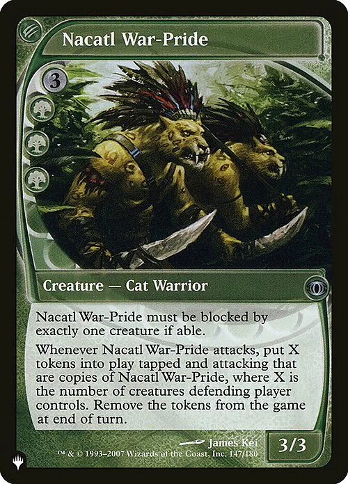 Nacatl War-Pride