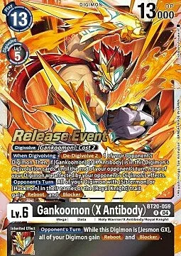 Gankoomon (X Antibody)