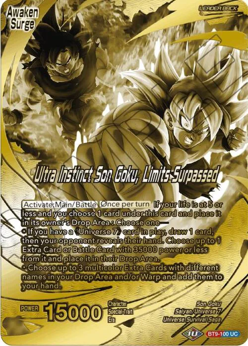 Son Goku // Ultra Instinct Son Goku, Limits Surpassed