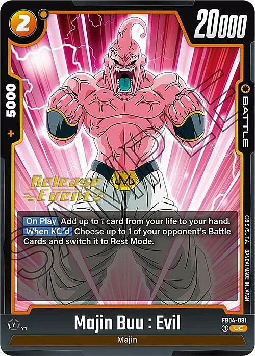 Majin Buu : Evil