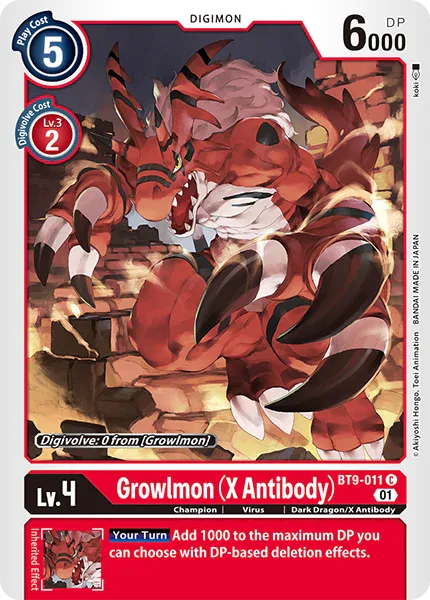 Growlmon (X Antibody)
