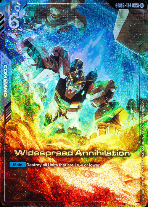 Widespread Annihilation
