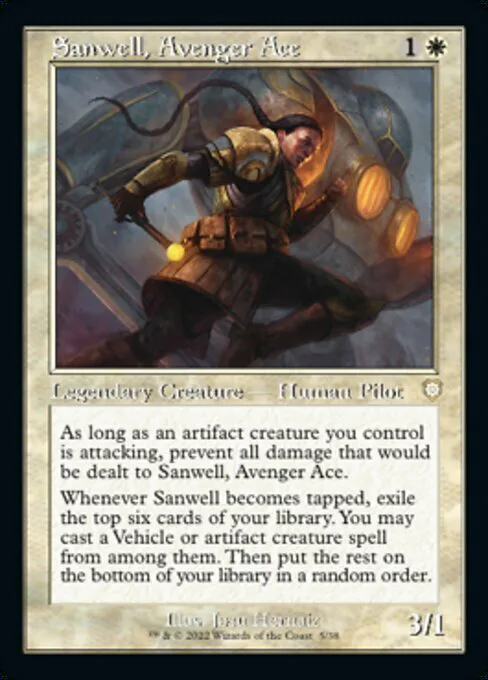Sanwell, Avenger Ace