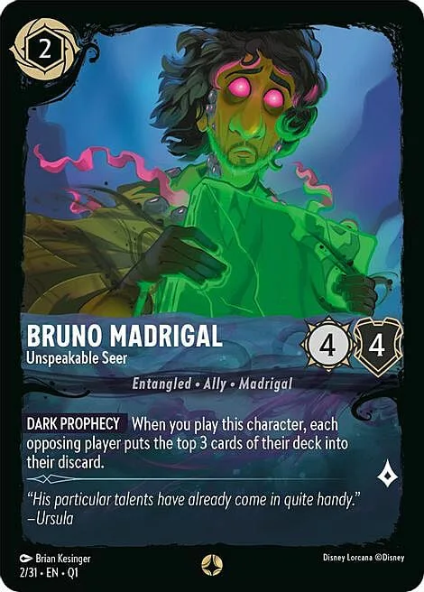 Bruno Madrigal - Unspeakable Seer