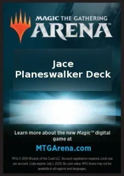 Arena Code Card