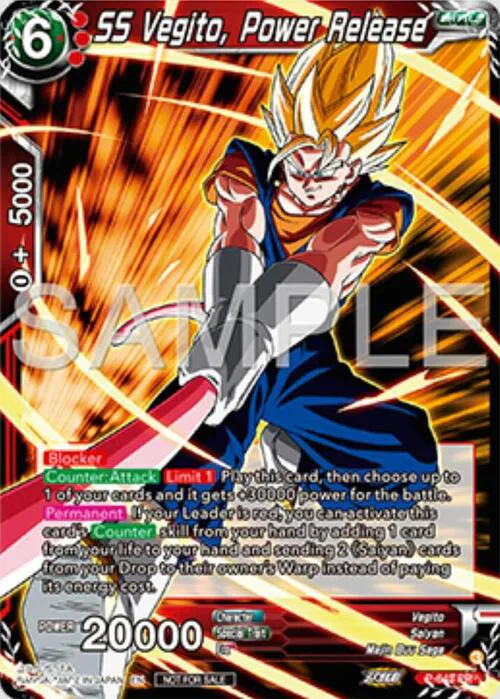 SS Vegito, Power Release