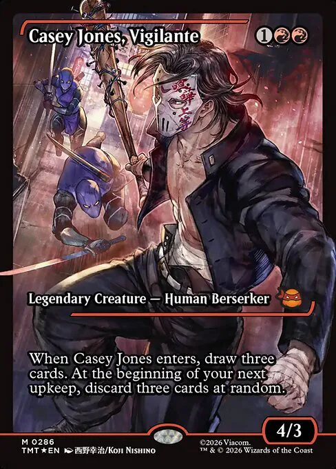 Casey Jones, Vigilante