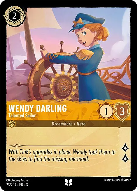 Wendy Darling - Talented Sailor