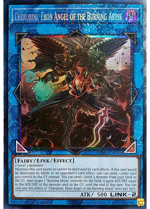 Cherubini, Ebon Angel of the Burning Abyss