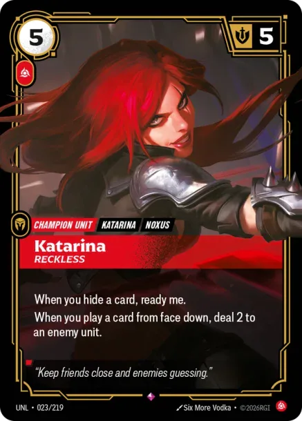 Katarina - Reckless