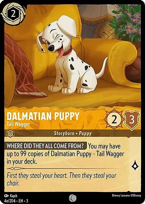 Dalmatian Puppy - Tail Wagger