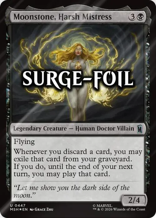 Moonstone, Harsh Mistress
