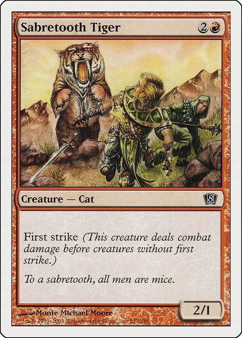Sabretooth Tiger