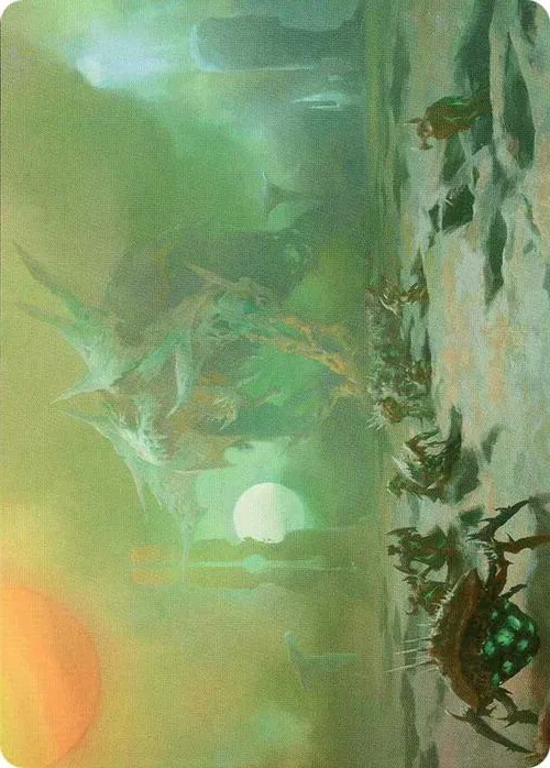 Art Series: Green Sun's Twilight
