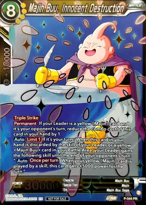 Majin Buu, Innocent Destruction