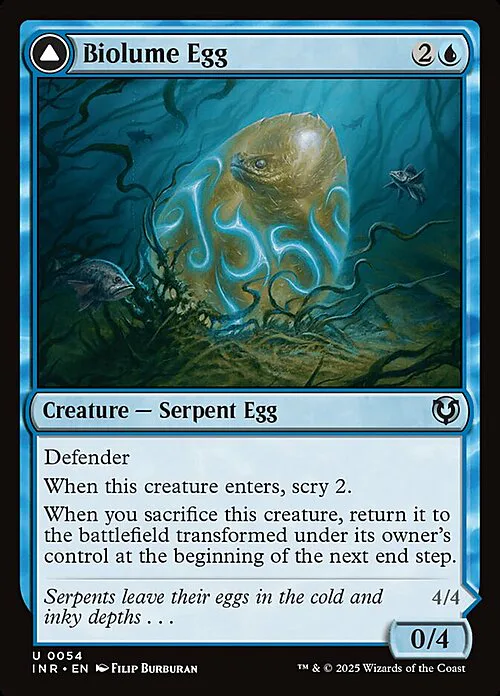 Biolume Egg // Biolume Serpent