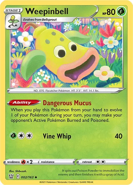 Weepinbell