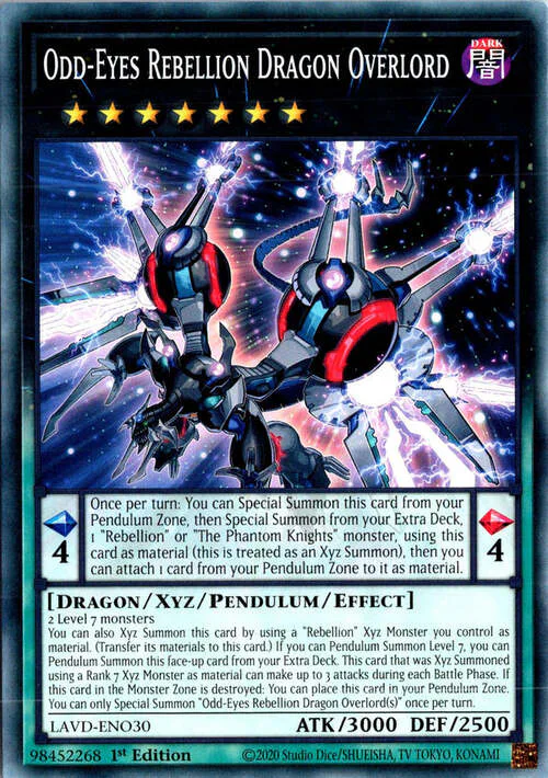 Odd-Eyes Rebellion Dragon Overlord