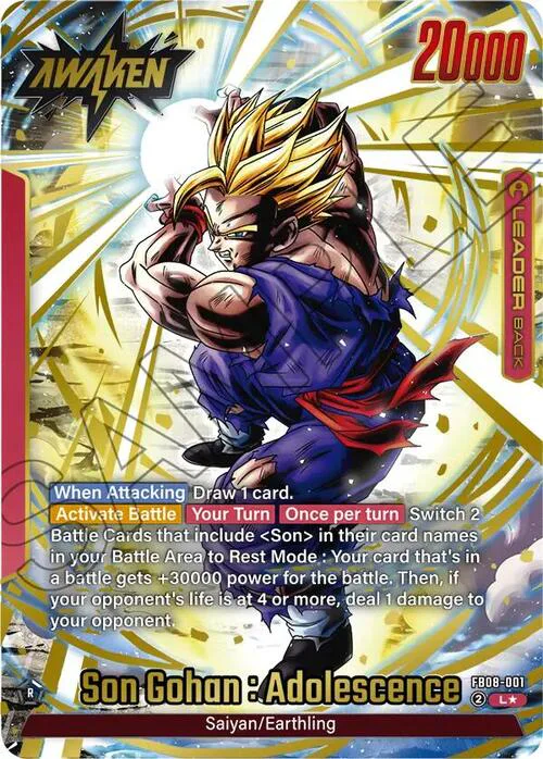Son Gohan : Adolescence
