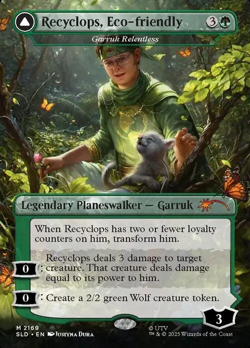Garruk Relentless // Garruk, the Veil-Cursed