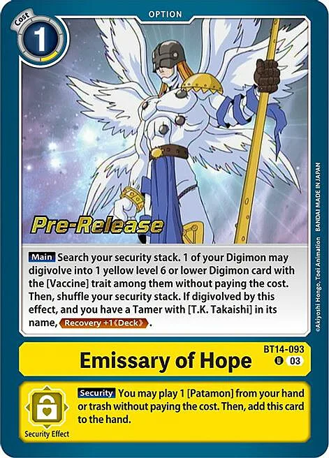 Emissary of Hope