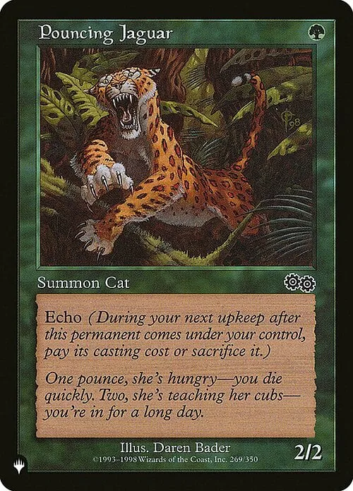 Pouncing Jaguar