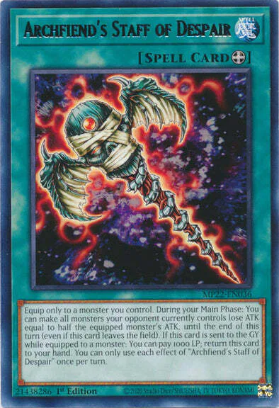 Archfiend's Staff of Despair