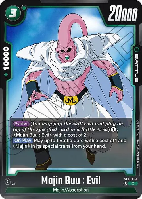 Majin Buu : Evil