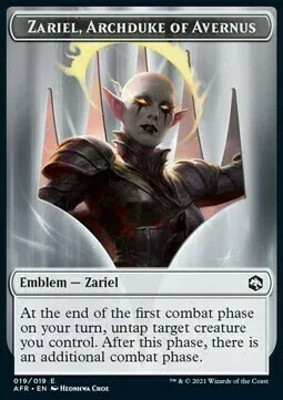 Zariel, Archduke of Avernus Emblem // Wolf