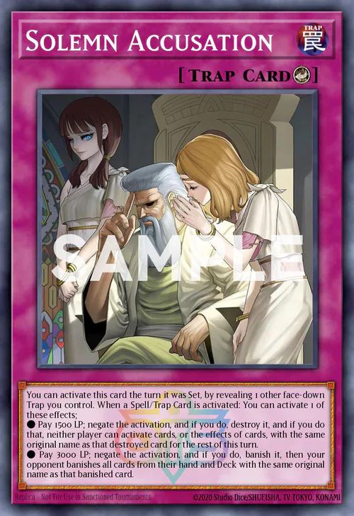 Solemn Accusation