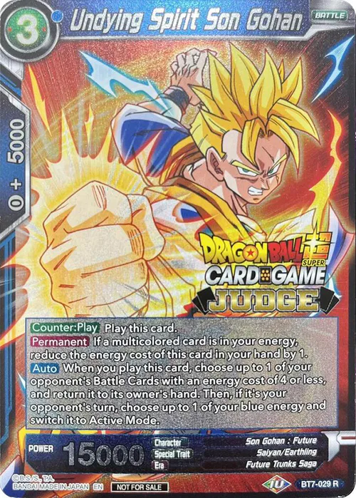 Undying Spirit Son Gohan