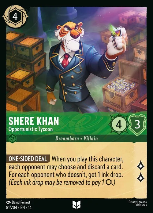 Shere Khan - Opportunistic Tycoon