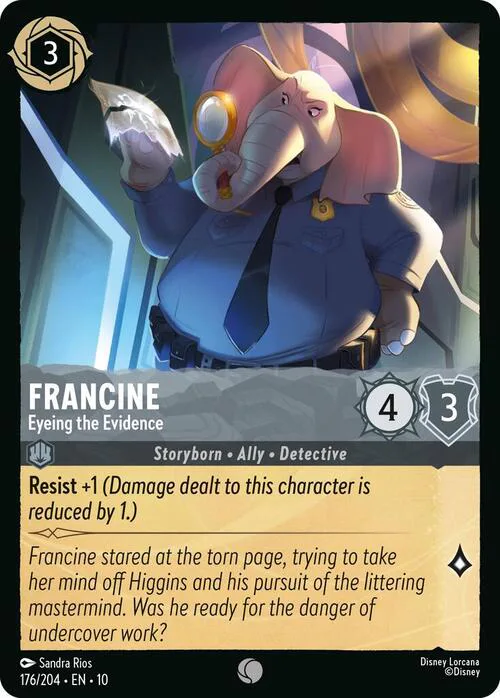 Francine - Eyeing the Evidence