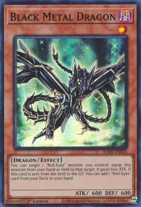 Black Metal Dragon