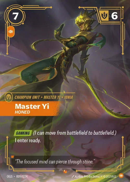Master Yi - Honed