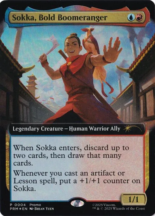 Sokka, Bold Boomeranger