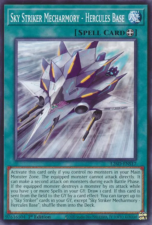 Sky Striker Mecharmory - Hercules Base