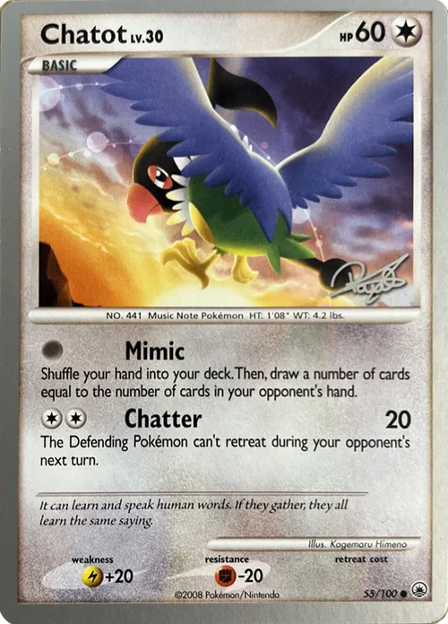 Chatot Lv.30