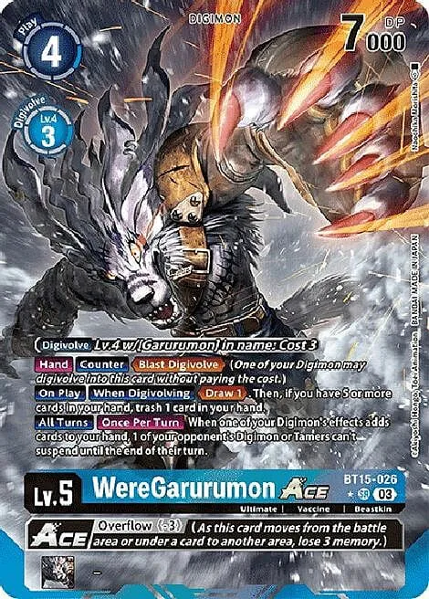 WereGarurumon Ace