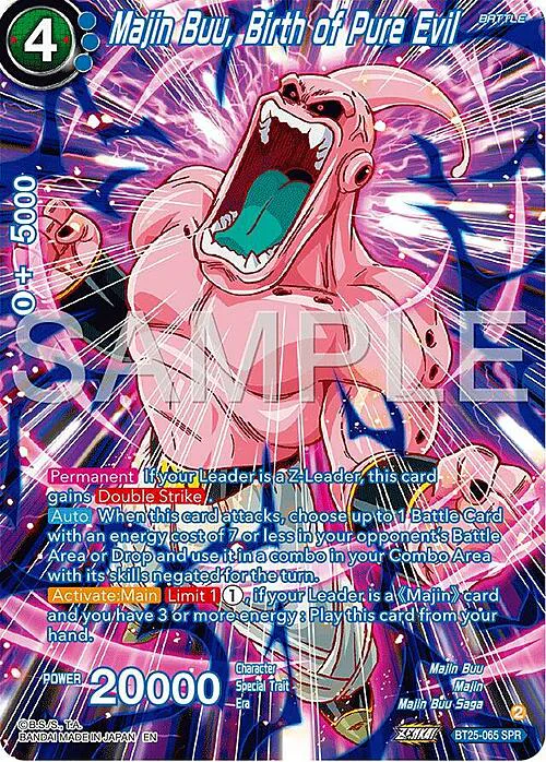 Majin Buu, Birth of Pure Evil