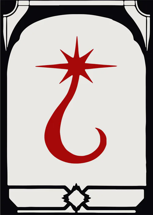 An Encyclopedia of Magic Face Card "T"