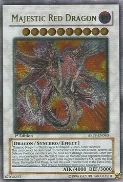 Majestic Red Dragon