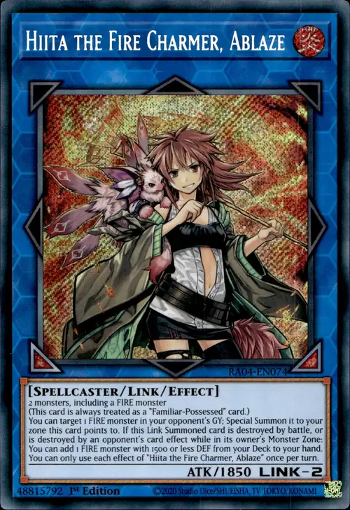 Hiita the Fire Charmer, Ablaze