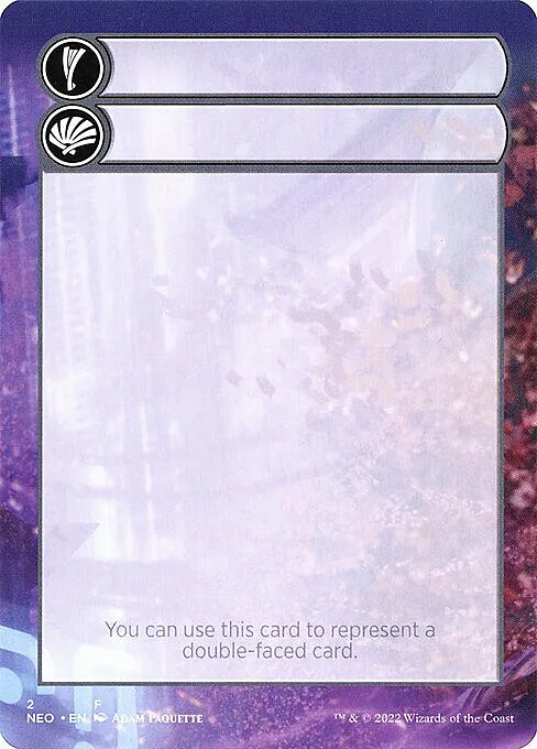 Double-Faced Helper Card