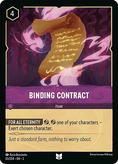 Binding Contract