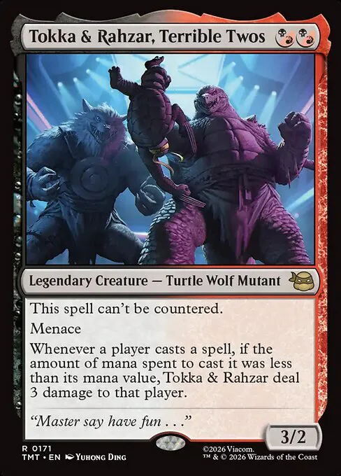 Tokka & Rahzar, Terrible Twos