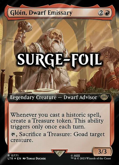 Glóin, Dwarf Emissary