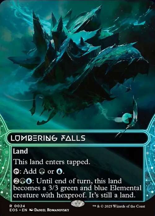 Lumbering Falls