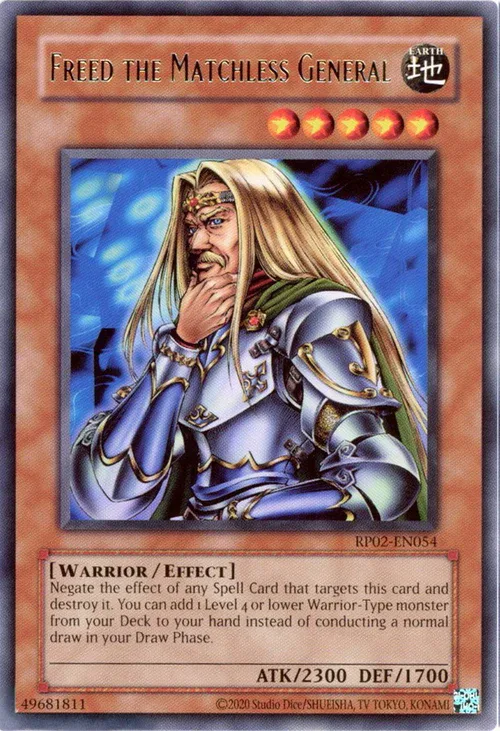 Freed the Matchless General