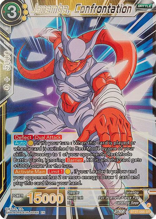 Janemba, Confrontation
